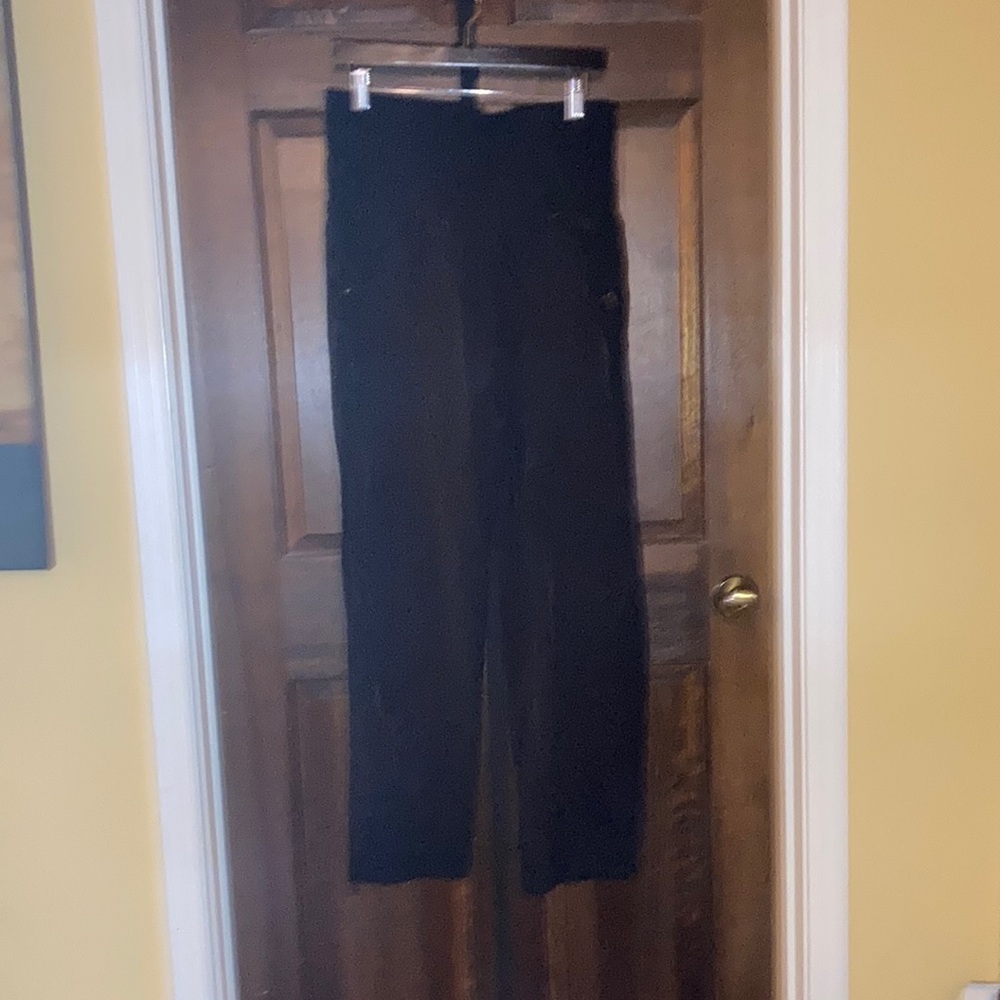 NWOT Zenana Black Outfitters Black Windbreaker Pants
